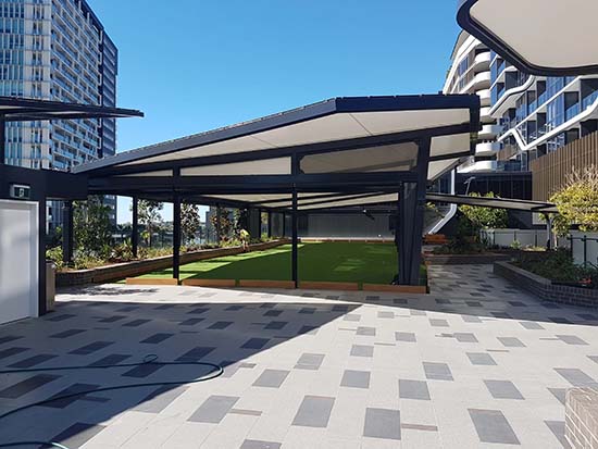 公路收费站膜结构